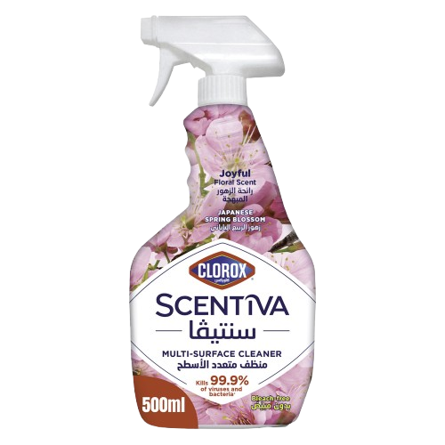 منظف متعدد الأسطع كلوركس سنتيفا رائحة الزهور المبهجة 500 مل